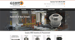 Desktop Screenshot of gsmrosurplus.com